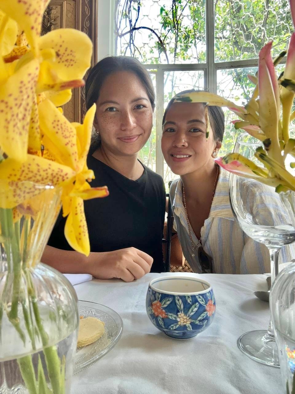 Pam Begre and Macky Fah.